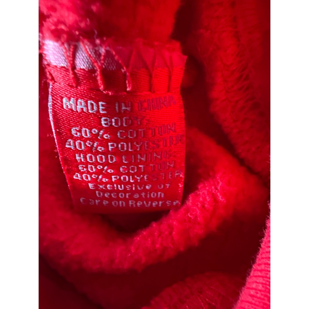 Ohio State Buckeyes Hoodie Sweatshirt Men's Size M Red Pullover NCAA Football - Picture 7 of 13